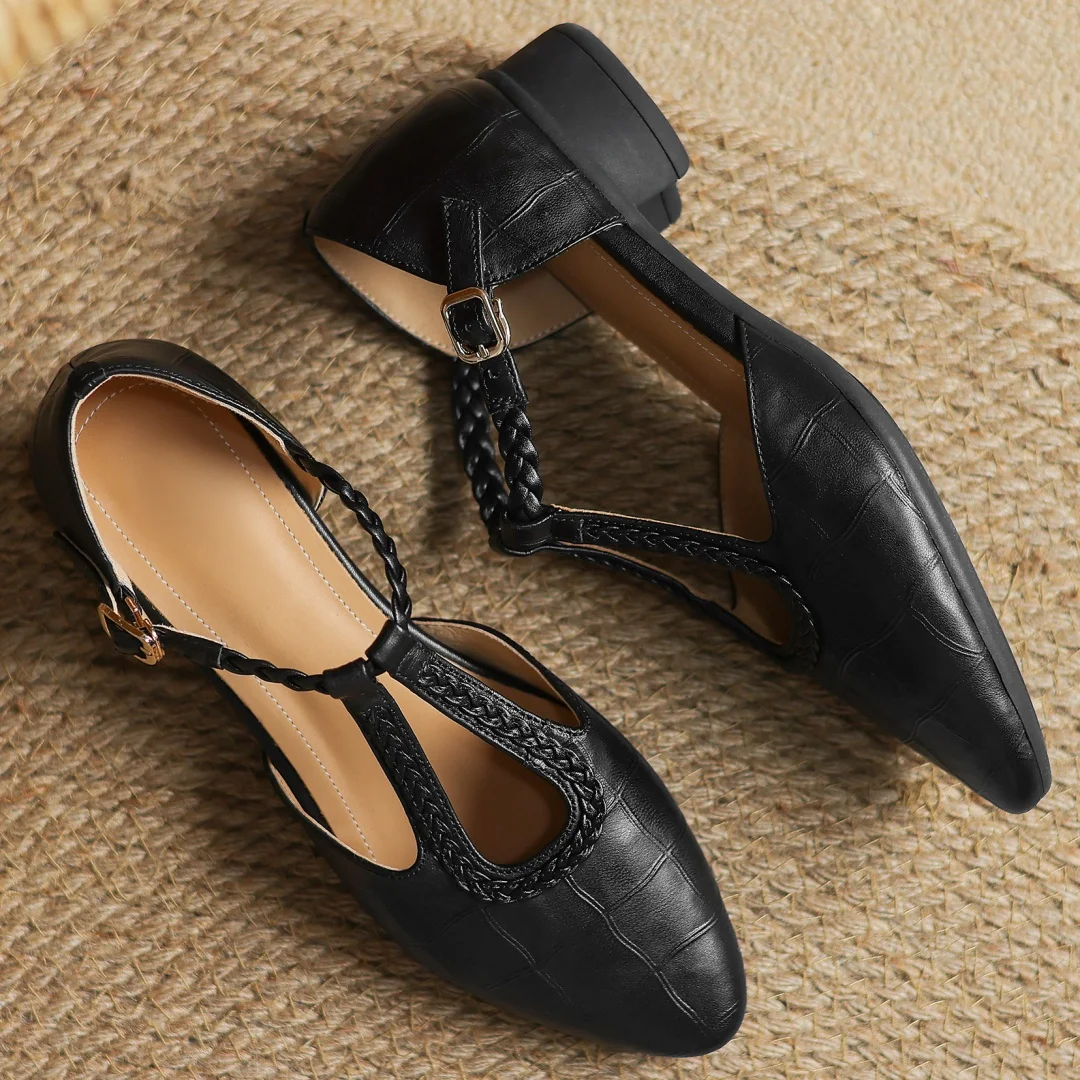 Sarah&Kate™| Kepa Lær Mary Janes