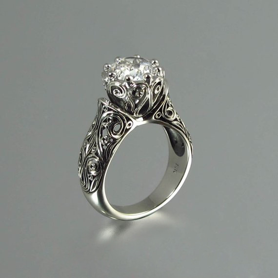 Joanna – Elegant Hvit Zirkonia Ring