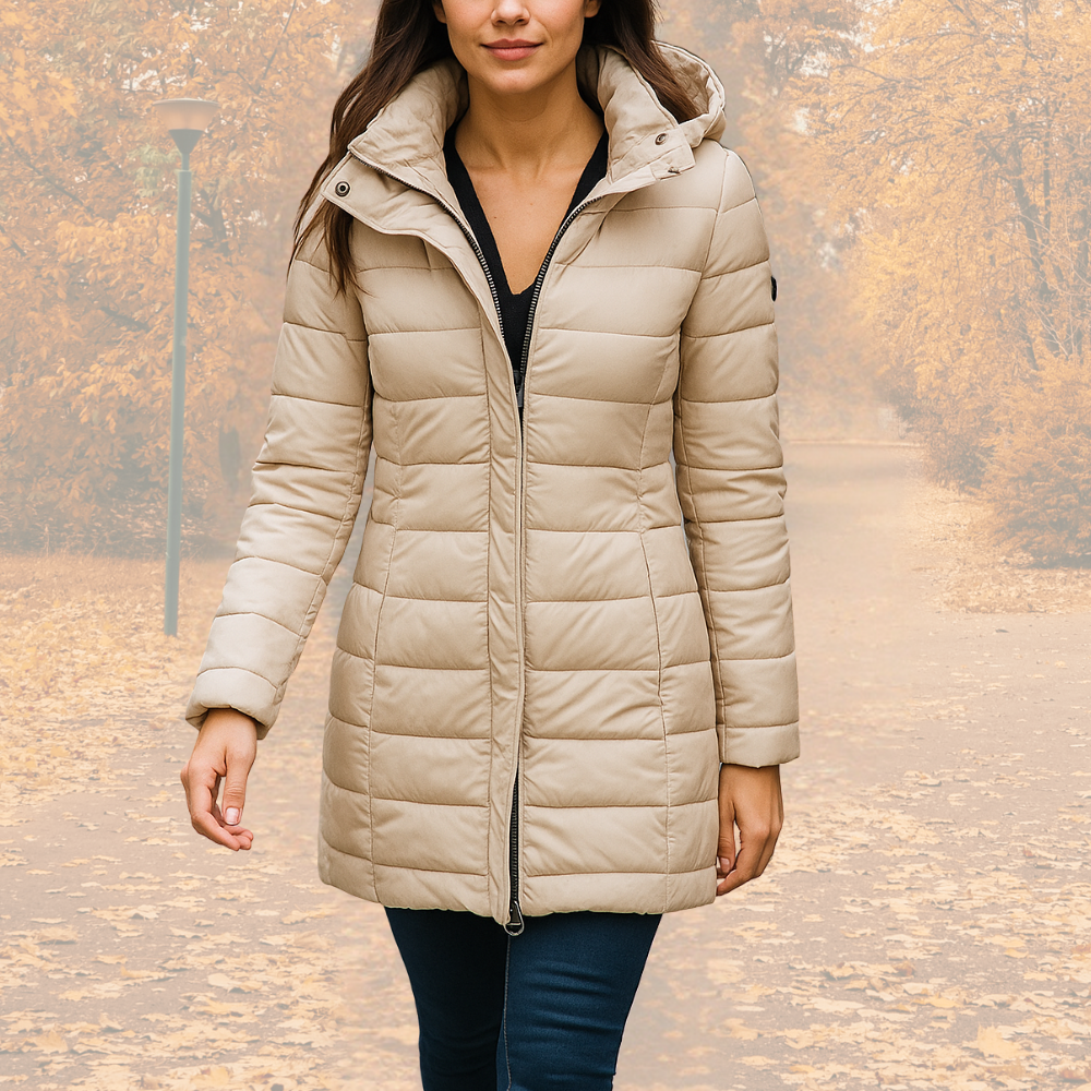 Camille | Stilig parkas med varm innerfôr
