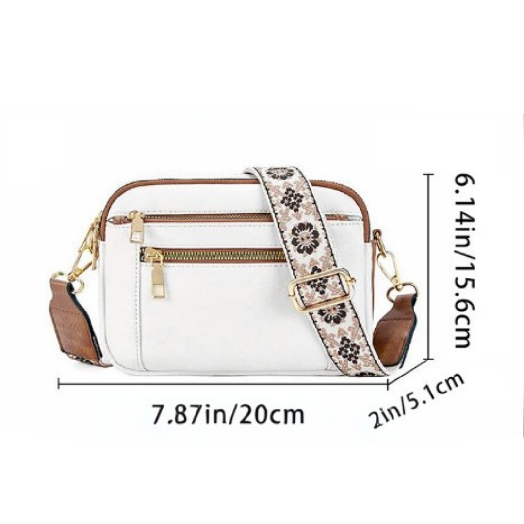 Mira™ - Elegant Lædercrossbody-veske