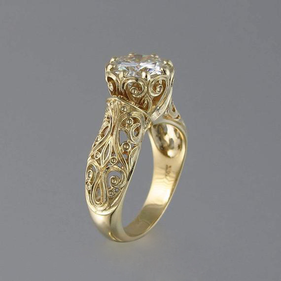 Joanna – Elegant Hvit Zirkonia Ring