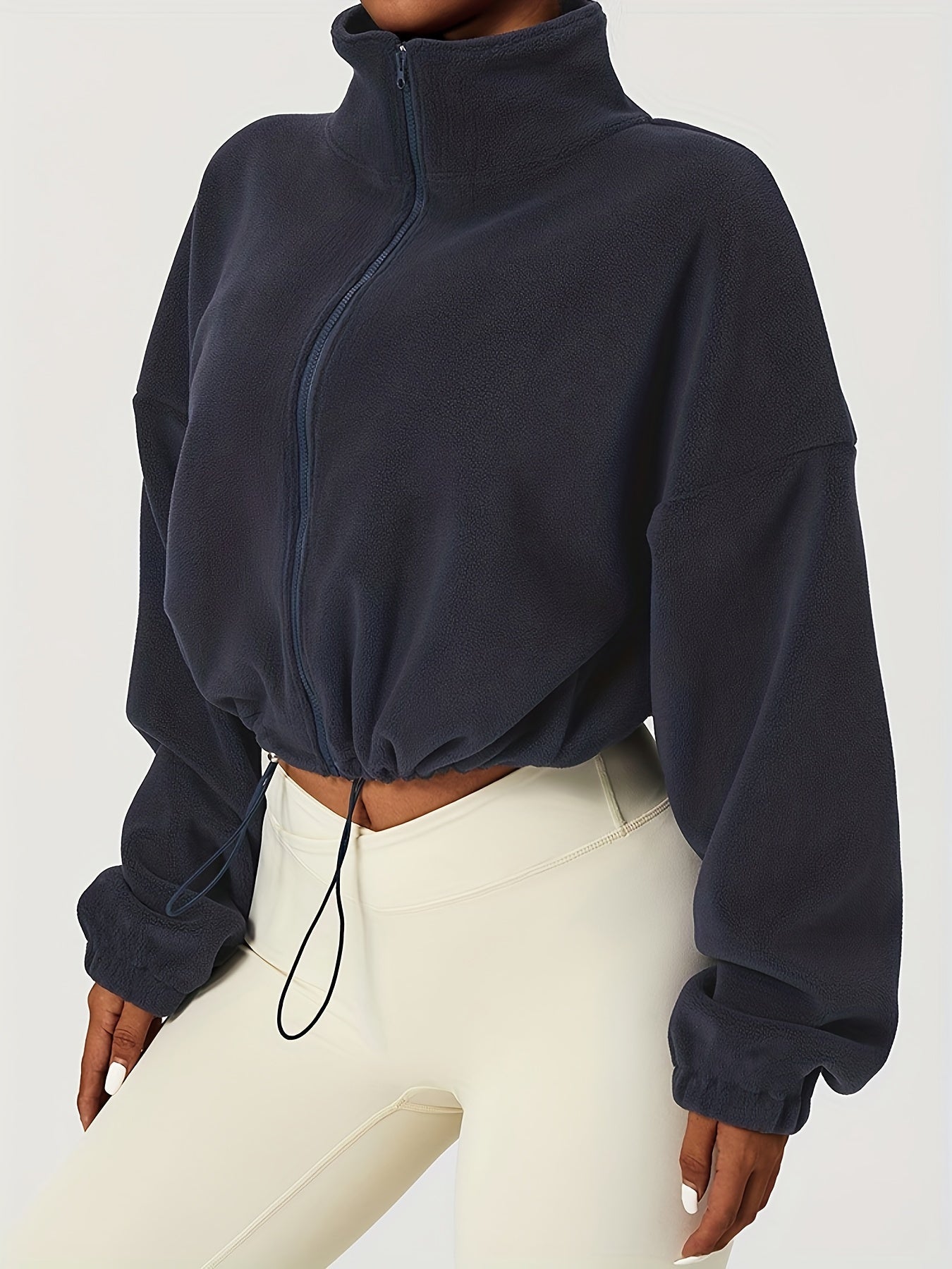 Mira | Fleece-Crop-Top