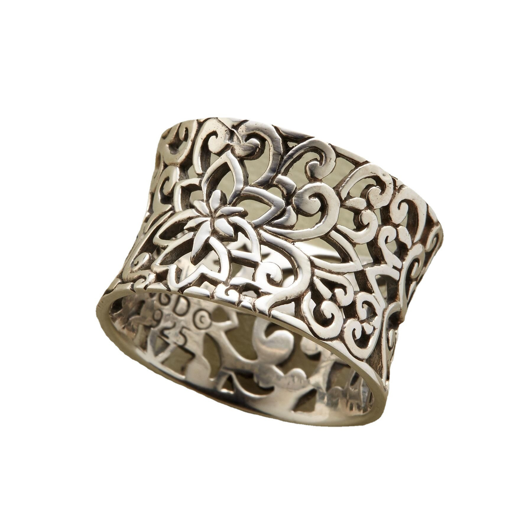 Erin – Vintage Sølv Hult Ring