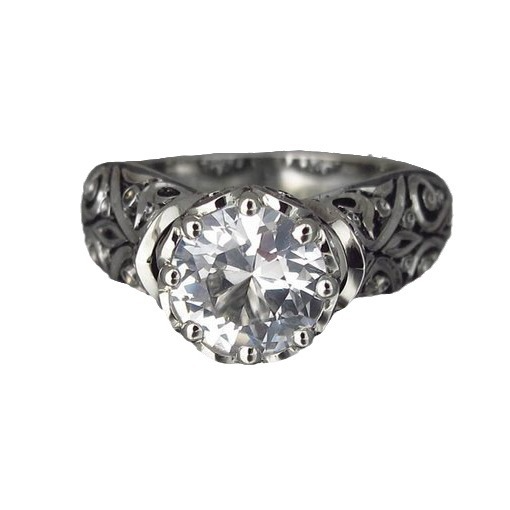 Joanna – Elegant Hvit Zirkonia Ring