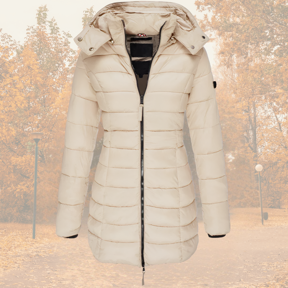 Camille | Stilig parkas med varm innerfôr