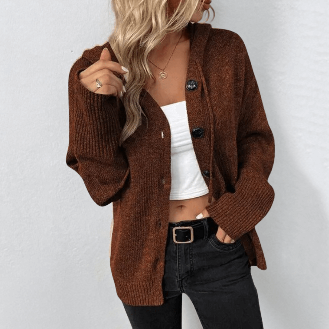 Mira | Strikket cardigan med knapper