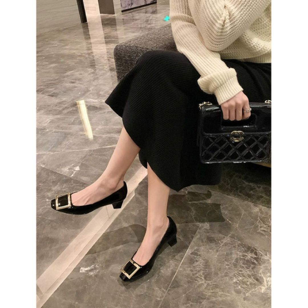 Mira™ | Elegante sandaler med firkantet tå og mellomhøy hæl for en raffinert stil