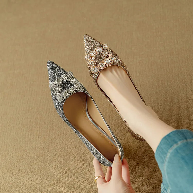Mira™| Gloria Glitter Pumps