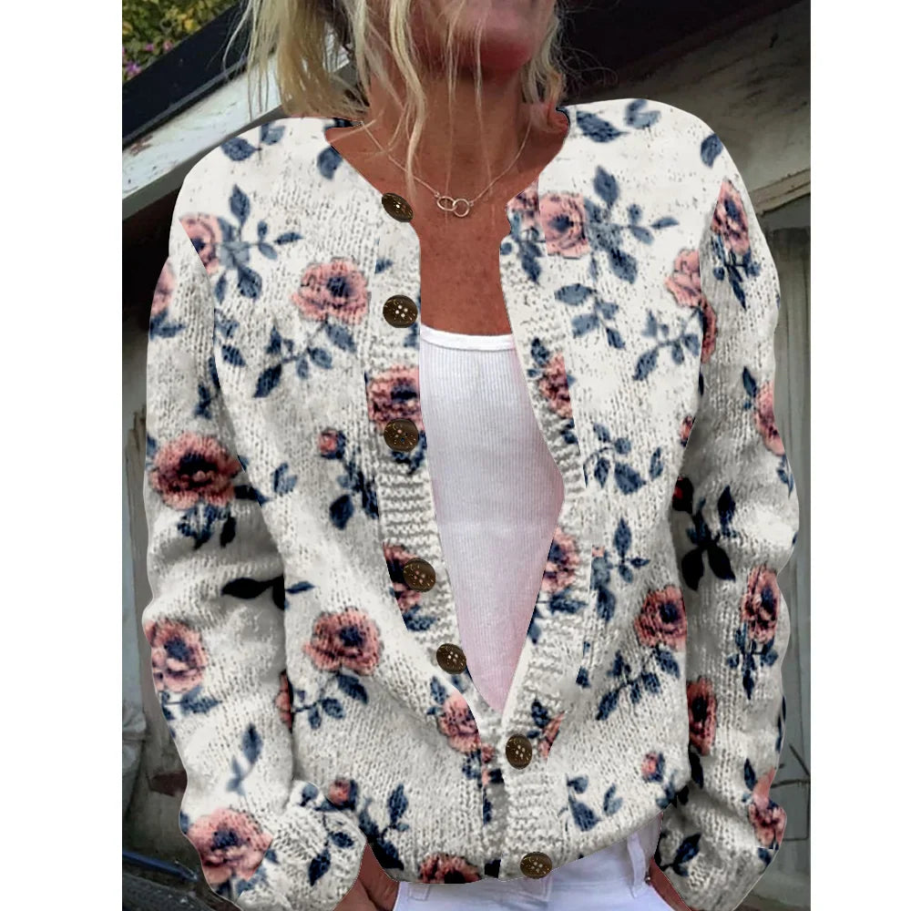 Leya | Chique vest med print