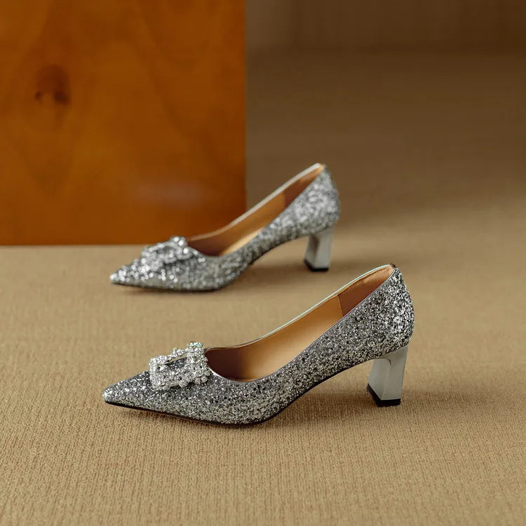 Mira™| Gloria Glitter Pumps