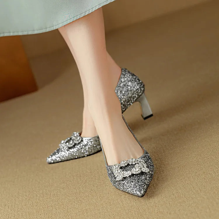 Mira™| Gloria Glitter Pumps