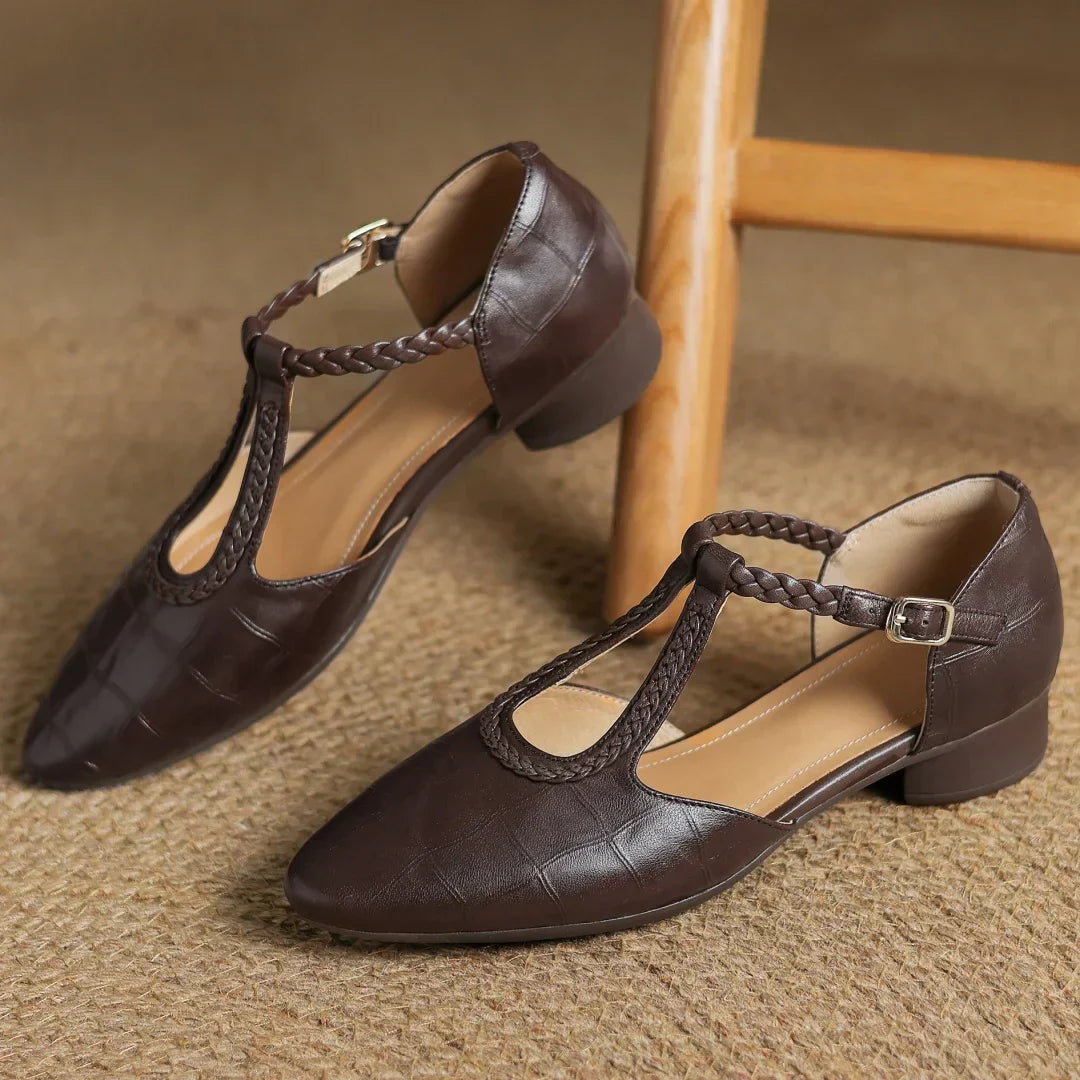 Sarah&Kate™| Kepa Lær Mary Janes