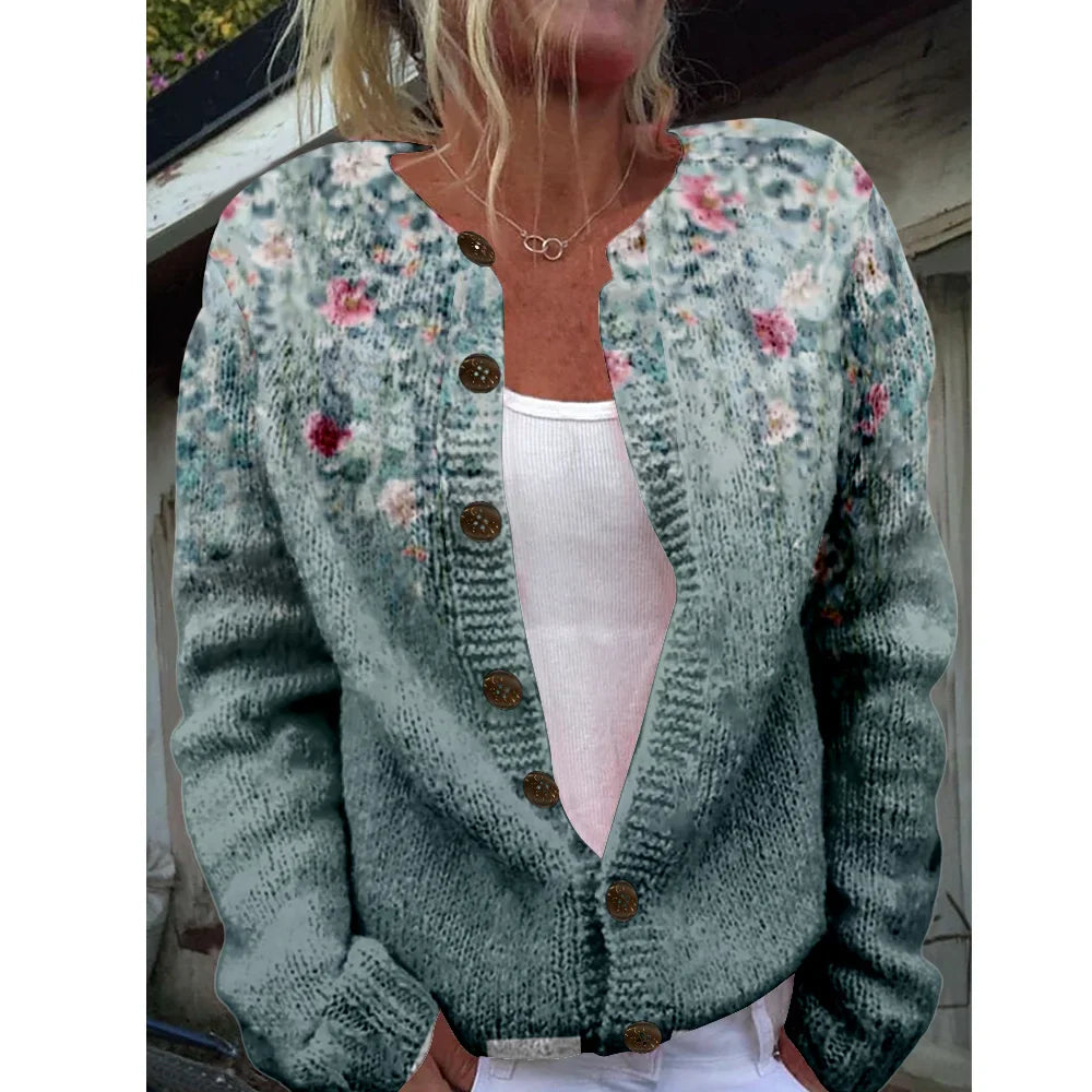 Cynthia | Chique vest med print