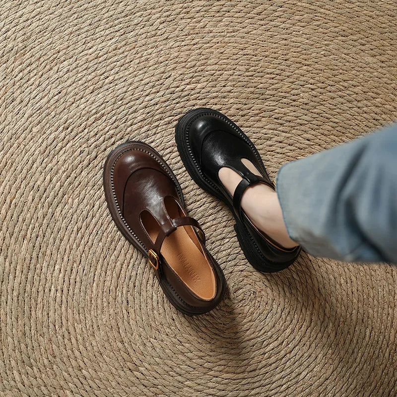 Giorgia | Elegante Mary Jane-sko i høykvalitets lær