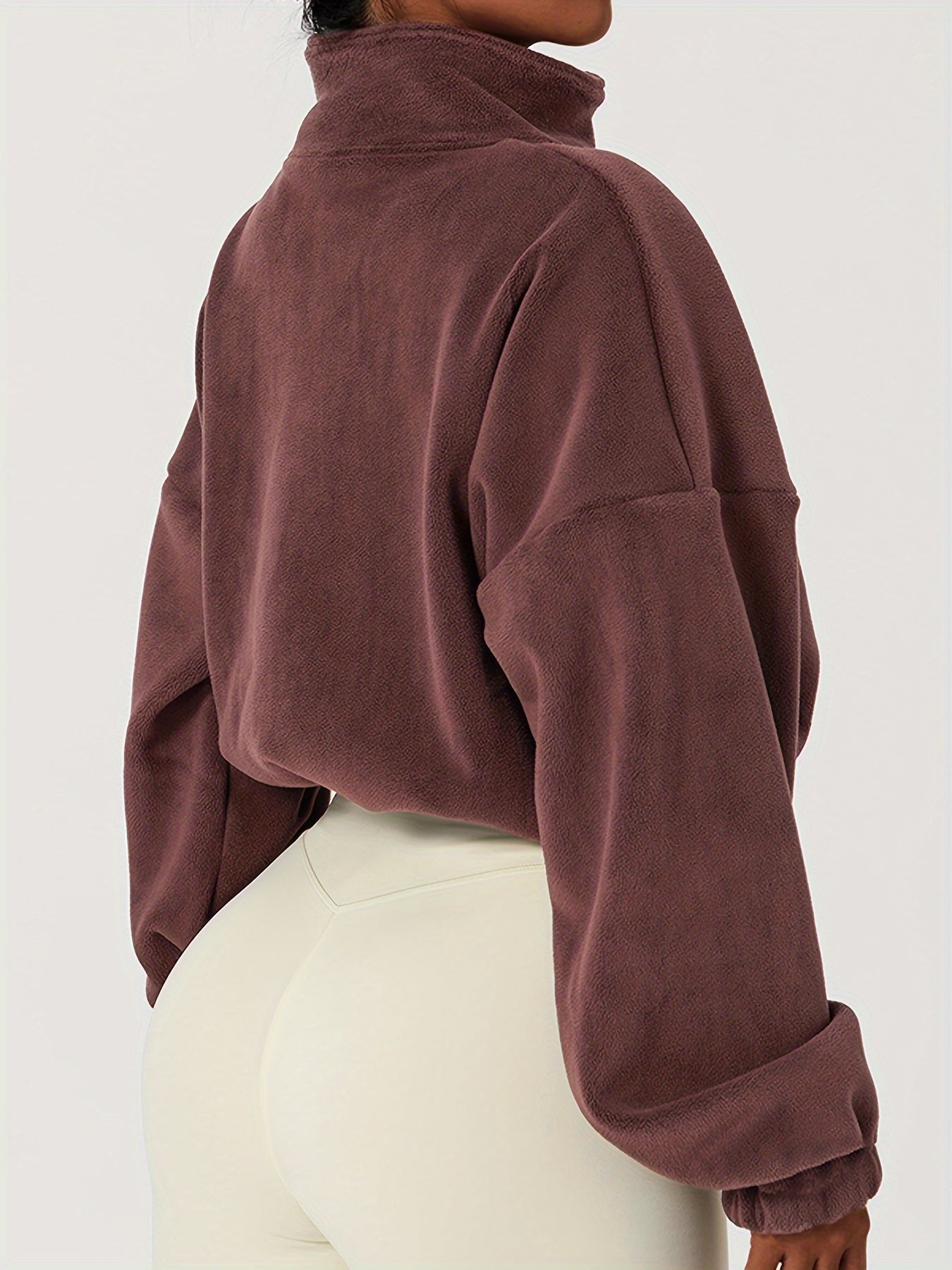 Mira | Fleece-Crop-Top