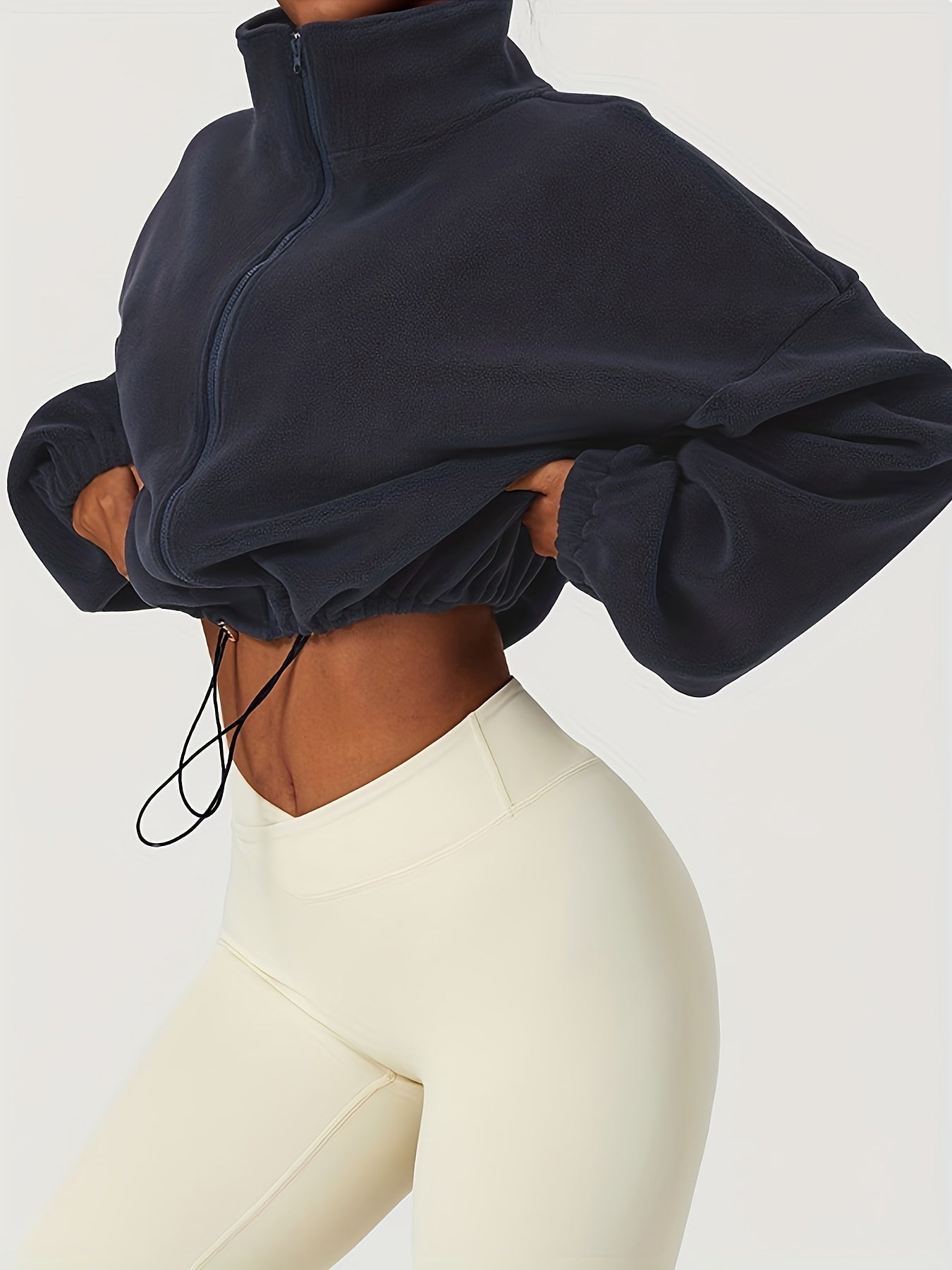 Mira | Fleece-Crop-Top