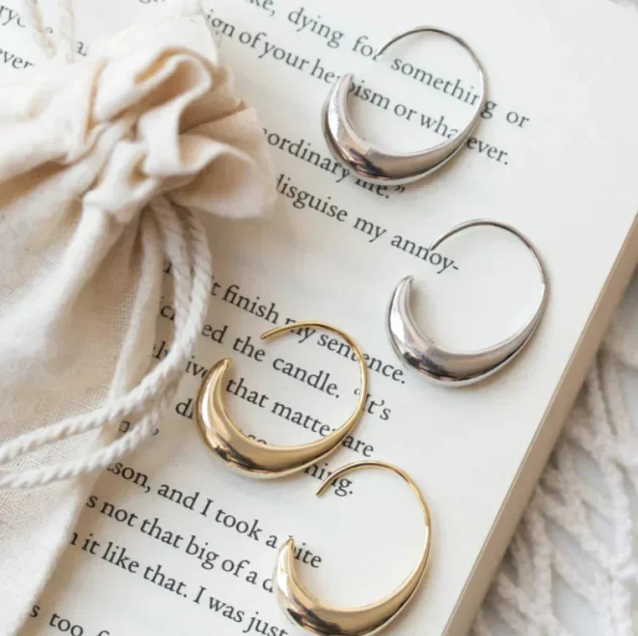 Elowen - Luksuriøse Gull- og Sølvøredobber