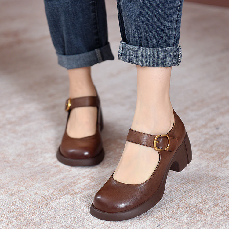 Mira™| Agnes Skinn Mary Janes