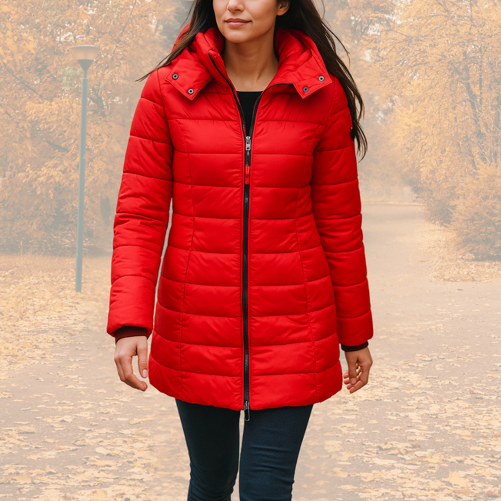 Camille | Stilig parkas med varm innerfôr