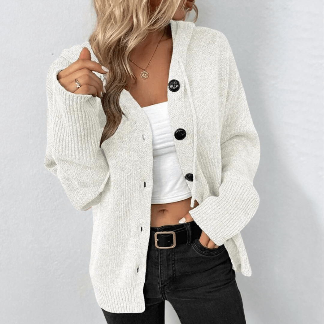 Mira | Strikket cardigan med knapper