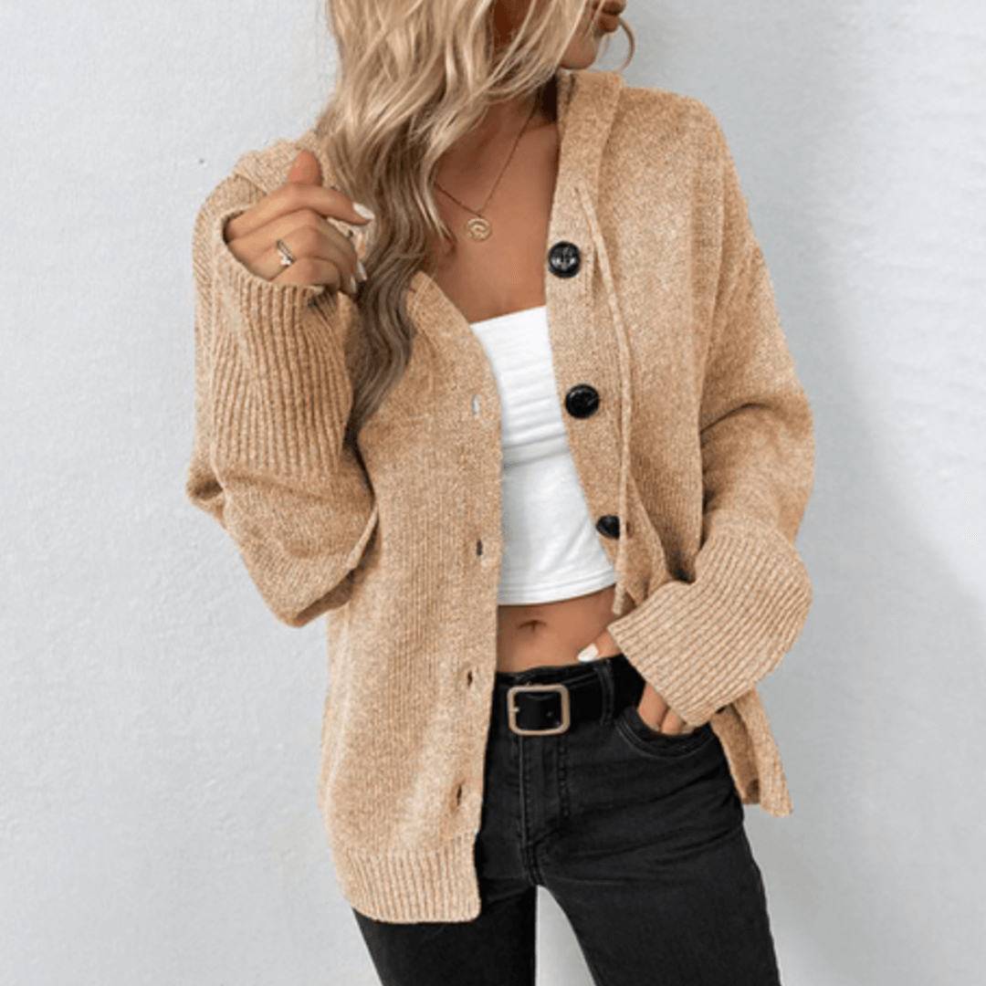 Mira | Strikket cardigan med knapper