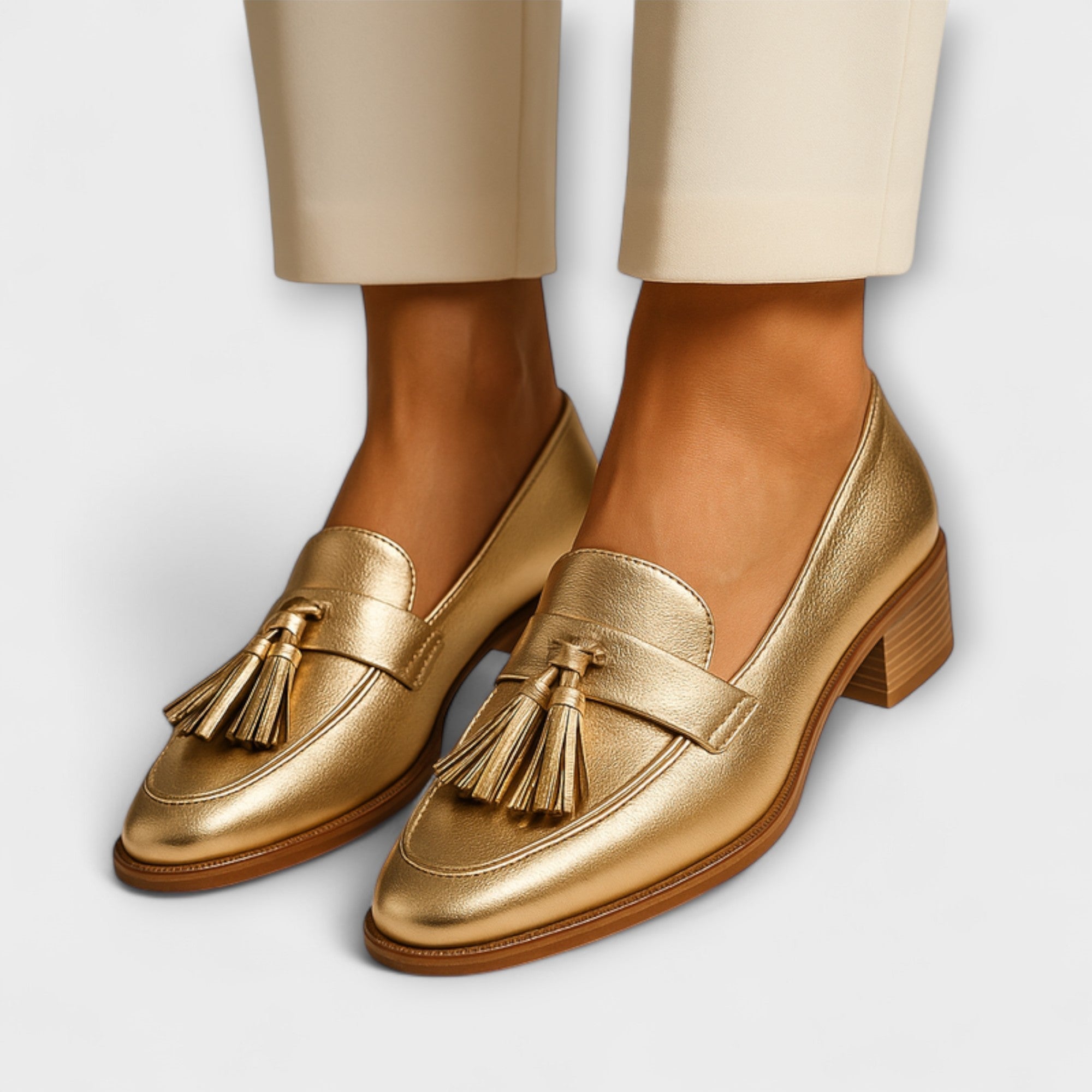 Celeste - Gule Loafers