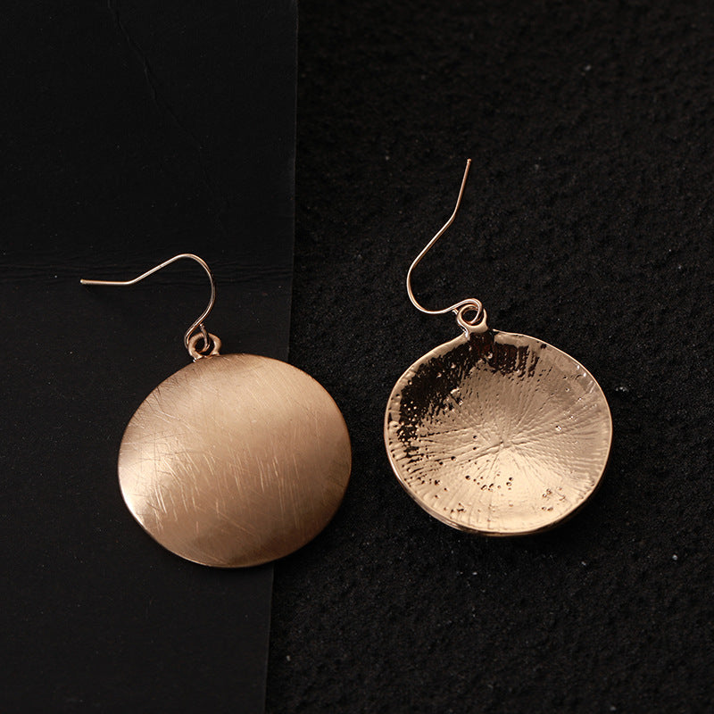 Gianna – Vintage Gullplate Øredobber