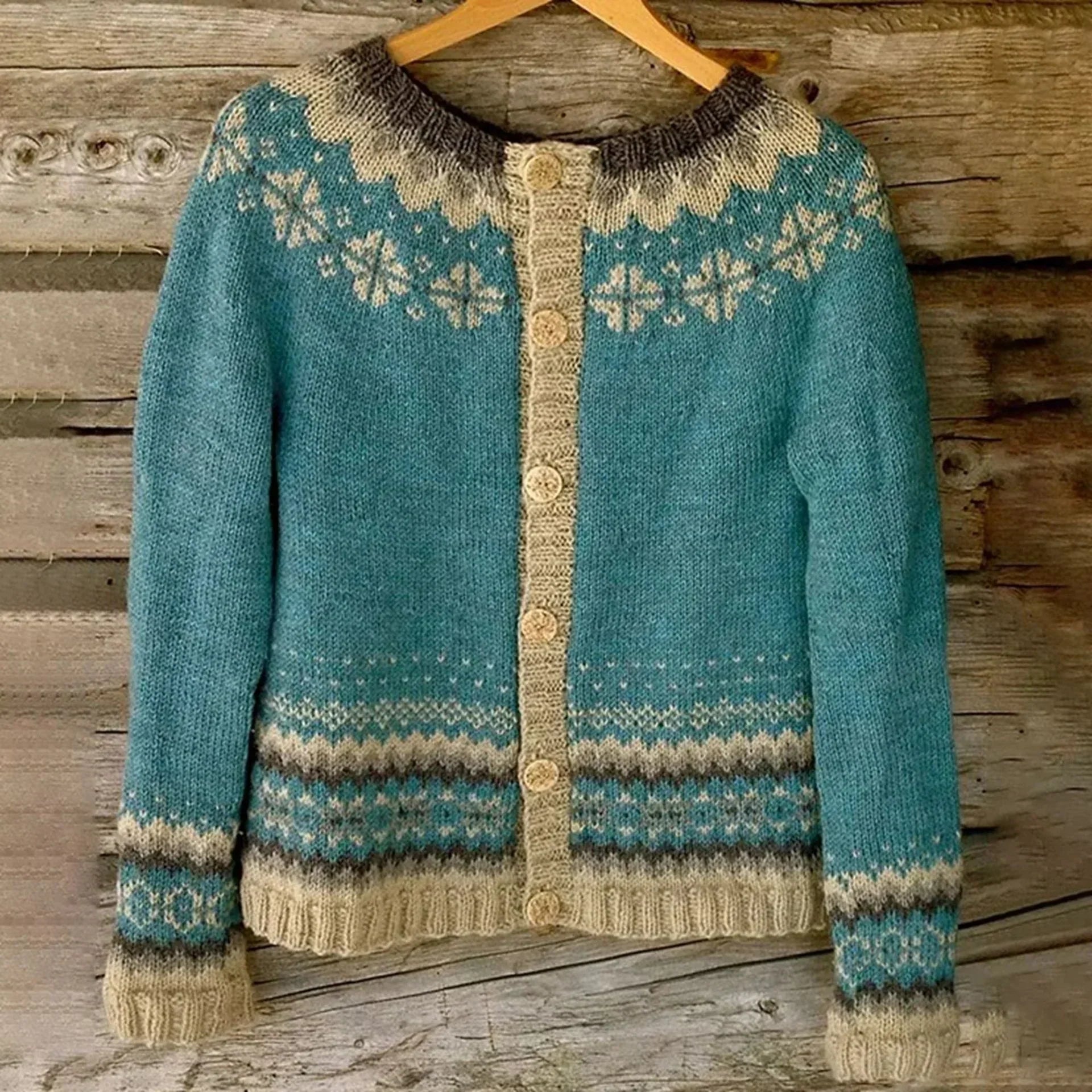 Klassisk Cardigan for kvinner