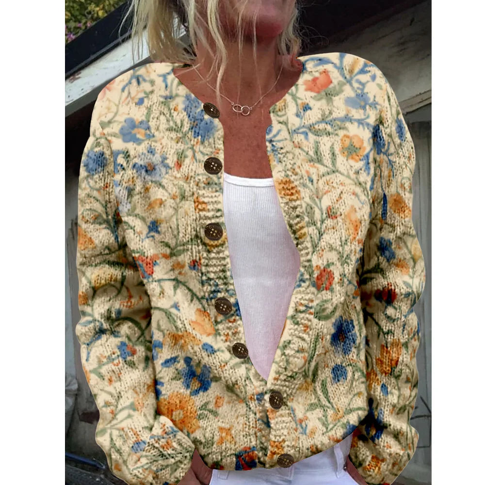 Ophelia | Chique vest med print