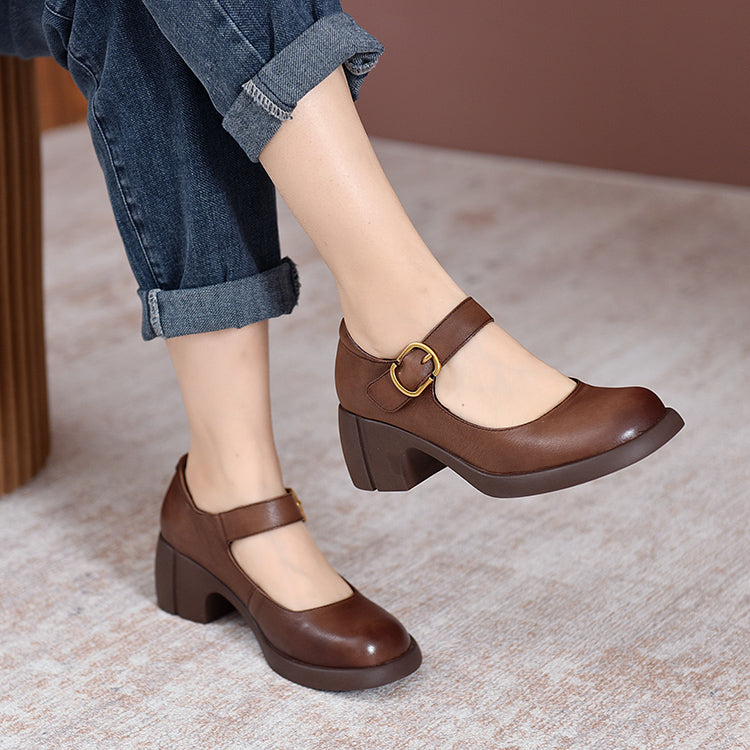 Mira™| Agnes Skinn Mary Janes