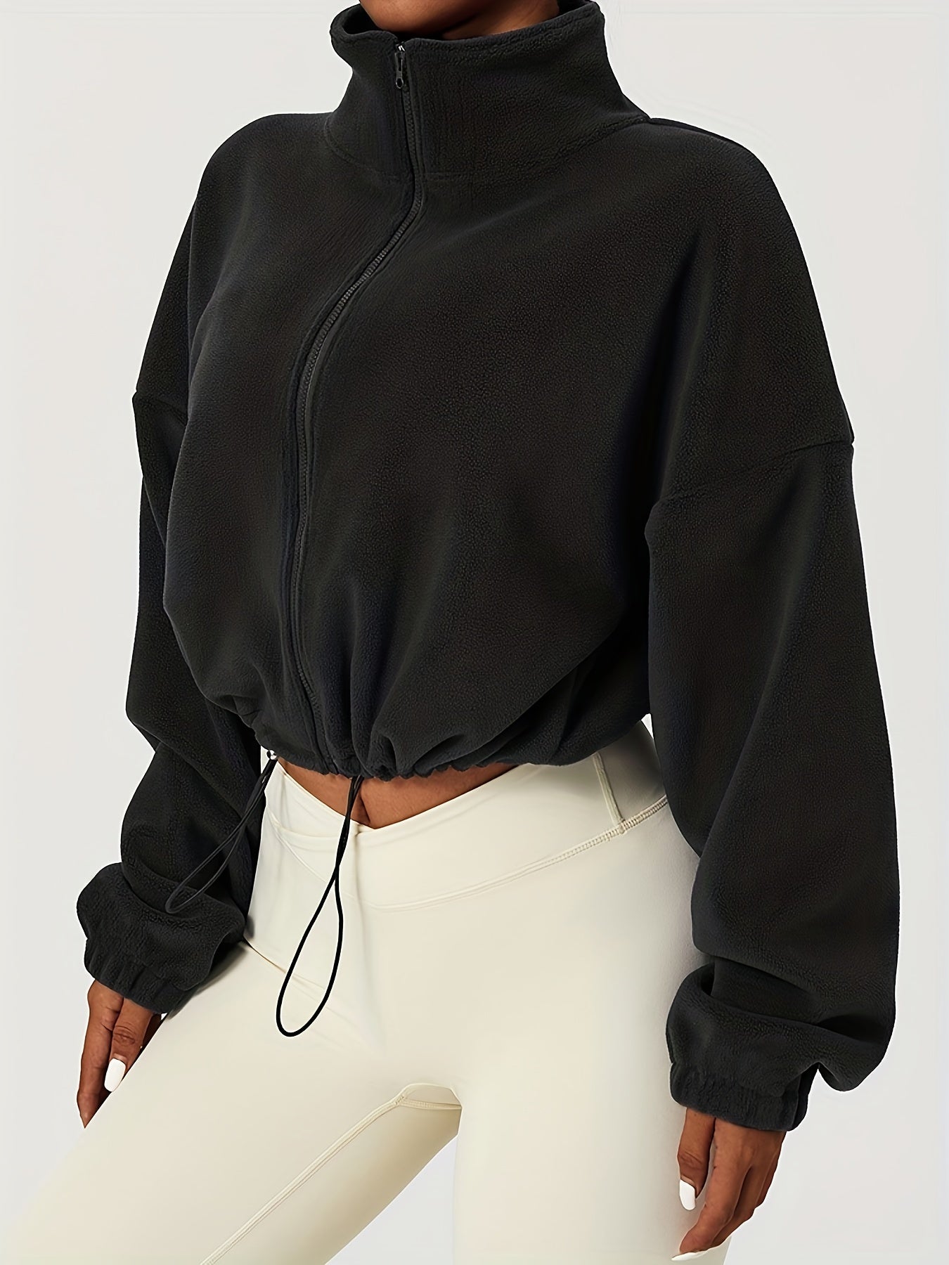 Mira | Fleece-Crop-Top