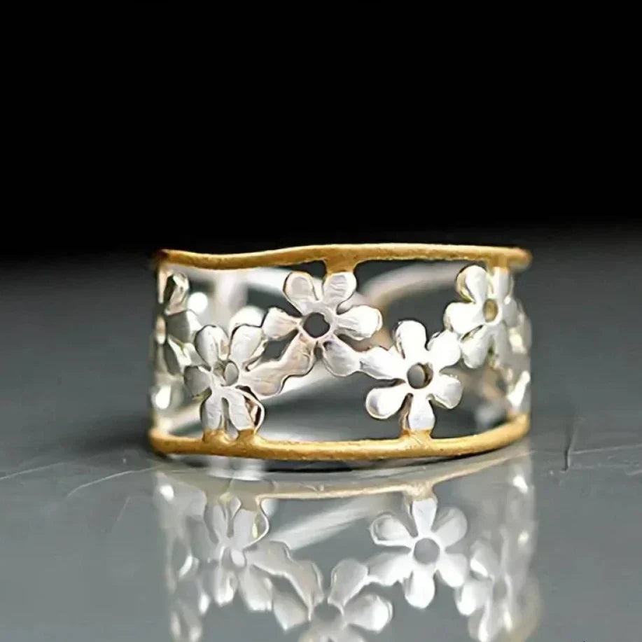 Indie – Uregelmessig Hult Daisy Ring