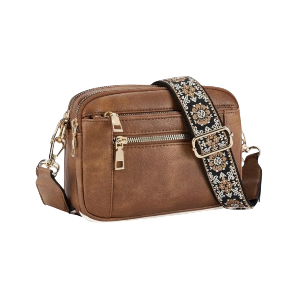 Mira™ - Elegant Lædercrossbody-veske