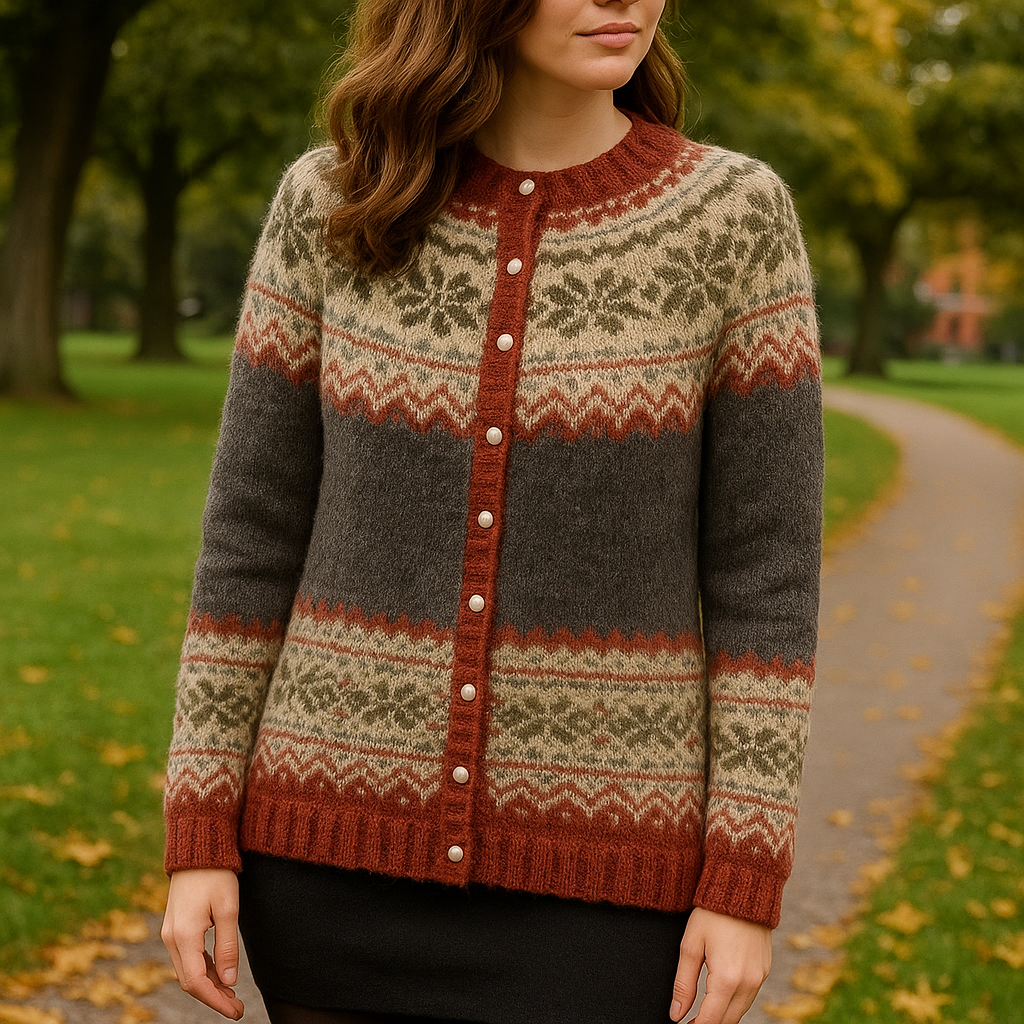 Klassisk Cardigan for kvinner